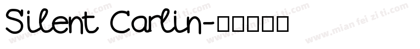 Silent Carlin字体转换
